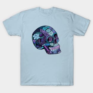 Blue Skull T-Shirt